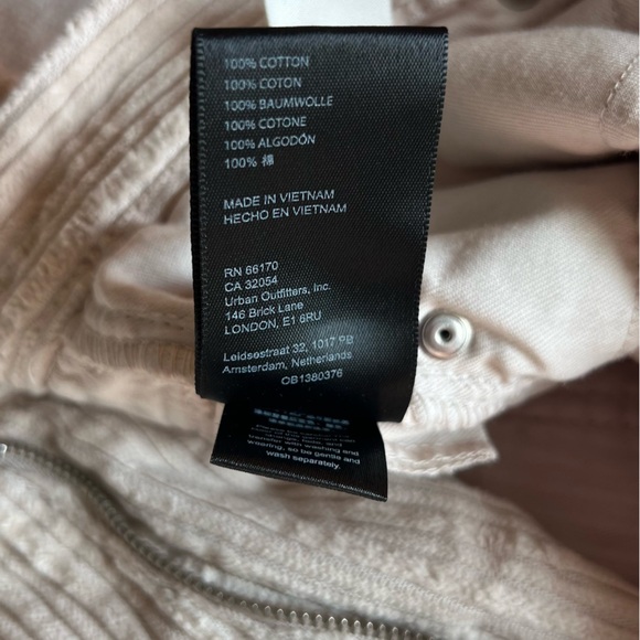 BDG Urban Outfitters UO High Waisted Baggy Beige Corduroy Pant - Picture 11 of 12